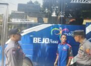 Jelang Liburan Sekolah, Sat Binmas Polres Kendal Lakukan Sosialisasi Pada Sopir Maupun Pemilik Armada Bus