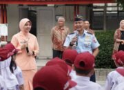 Wujud Peduli dan Komitmen Memajukan Dunia Pendidikan, Danlanud Husein Sastranegara Cek Sarana Dan Prasarana SD dan TK Angkasa 3