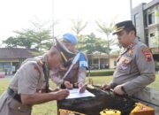 Pimpin Upacara Pelantikan Kapolsek, Ini Pesan Kapolres Demak