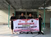 Jelang HUT Bhayangkara ke-78 Tahun 2024 Polres Kendal Baksos Bersihkan Tempat Ibadah