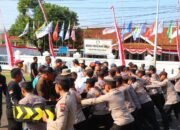 Polres Pekalongan Gelar Latihan Sispamkota Jelang Pilkada Jateng 2024