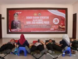 Perkuat Sinergitas TNI-Polri, Media dan Masyarakat Laksanakan Donor Darah Bersama