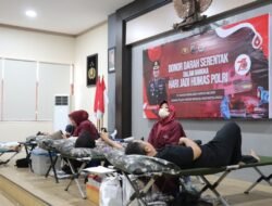 Sinergi Polri dan Media di Polres Kendal: Donor Darah untuk Peringati Hari Humas Polri