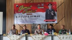 Gelar Jum’at Curhat, Kapolres Demak Ajak Masyarakat Ciptakan Situasi Kondusif