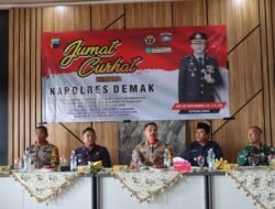 Gelar Jum’at Curhat, Kapolres Demak Ajak Masyarakat Ciptakan Situasi Kondusif