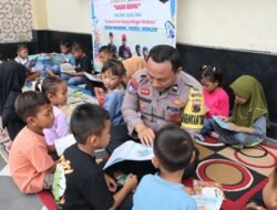 Inovasi Bhabinkamtibmas: Perpustakaan Keliling Tingkatkan Minat Baca Anak