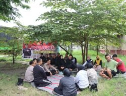 Jumat Curhat di Warung Tenda Biru, Polres Kendal Ajak Warga Jaga Kamtibmas