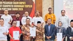 KPU GROBOGAN MENETAPKAN PASANGAN NO 1 SETYOHADI – SUGENG SEBAGAI PEMENANG CALON BUPATI DAN WAKIL BUPATI TERPILIH.