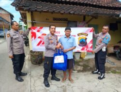 Jelang Hari Bhayangkara ke-79, Polres Kendal Salurkan 50 Paket Sembako di Boja