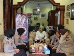 Polwan Polres Kendal Gelar Anjangsana ke Senior, Peringati Hari Jadi ke-77 Tahun
